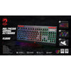 Marvo Pro - Wired Membrane Gaming Keyboard with 112 Keys and Backlight, Black - 95-KG880 - Mounts For Less