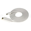 Mini DisplayPort (Thunderbolt) cable to HDMI Male White 3M 9.84' - 79-0013 - Mounts For Less