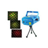 Mini laser lighting with power supply, 4 patterns, adjustable speed, follow the music - 76-0001 - Mounts For Less