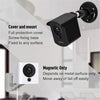 Moctra Wall Mount Bracket, 360 Degree Adjustable Weatherproof Indoor/Outdoor Protective Mount with Cover Case for Wyze Cam V2 Black - 99-0156 - Mounts For Less