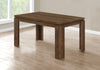 Monarch Specialties I 1086 Dining Table - 36"X 60" / Brown Reclaimed Wood-look - 83-1086 - Mounts For Less
