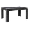 Monarch Specialties I 1089 Dining Table, 60" Rectangular, Kitchen, Dining Room, Laminate, Black, Contemporary, Modern - 83-1089 - Mounts For Less