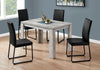 Monarch Specialties I 1164 Dining Table, 48" Rectangular, Small, Kitchen, Dining Room, Laminate, Grey, Contemporary, Modern - - Mounts For Less