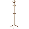 Monarch Specialties I 2003 Coat Rack, Hall Tree, Free Standing, 9 Hooks, Entryway, 69"h, Bedroom, Wood, Brown, Contemporary, Modern - 83-2003 - Mounts For Less