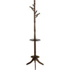Monarch Specialties I 2005 Coat Rack, Hall Tree, Free Standing, 6 Hooks, Entryway, 71"h, Umbrella Holder, Bedroom, Wood, Brown, Contemporary, Modern - 83-2005 - Mounts For Less