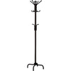Monarch Specialties I 2019 Coat Rack, Hall Tree, Free Standing, 12 Hooks, Entryway, 70"h, Bedroom, Metal, Black, Transitional - 83-2019 - Mounts For Less