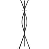 Monarch Specialties I 2051 Coat Rack, Hall Tree, Free Standing, 3 Hooks, Entryway, 72"h, Bedroom, Metal, Black, Contemporary, Modern - - Mounts For Less