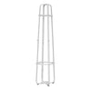 Monarch Specialties I 2053 Coat Rack, Hall Tree, Free Standing, 12 Hooks, Entryway, 72"h, Umbrella Holder, Bedroom, Metal, White, Contemporary, Modern - 83-2053 - Mounts For Less