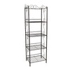 Monarch Specialties I 2103 Bookshelf, Bookcase, Etagere, 4 Tier, 70"h, Office, Bedroom, Metal, Brown, Traditional - 83-2103 - Mounts For Less