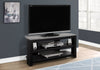 Monarch Specialties I 2564 Tv Stand, 42 Inch, Console, Media Entertainment Center, Storage Shelves, Living Room, Bedroom, Laminate, Black, Grey, Contemporary, Modern - 83-2564 - Mounts For Less