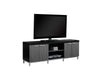 Monarch Specialties I 2590 Tv Stand, 60 Inch, Console, Media Entertainment Center, Storage Cabinet, Living Room, Bedroom, Laminate, Black, Grey, Contemporary, Modern - 83-2590 - Mounts For Less