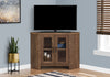 Monarch Specialties I 2707 Tv Stand, 42 Inch, Console, Media Entertainment Center, Storage Cabinet, Living Room, Bedroom, Laminate, Tempered Glass, Brown, Contemporary, Modern - 83-2707 - Mounts For Less