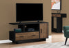 Monarch Specialties I 2803 Tv Stand, 48 Inch, Console, Media Entertainment Center, Storage Cabinet, Drawers, Living Room, Bedroom, Laminate, Black, Brown, Contemporary, Modern - 83-2803 - Mounts For Less