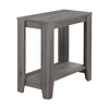 Monarch Specialties I 3118 Accent Table, Side, End, Nightstand, Lamp, Living Room, Bedroom, Laminate, Grey, Transitional - 83-3118 - Mounts For Less