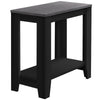Monarch Specialties I 3134 Accent Table, Side, End, Nightstand, Lamp, Living Room, Bedroom, Laminate, Black, Grey, Transitional - 83-3134 - Mounts For Less