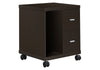 Monarch Specialties I 7004 Office, File Cabinet, Printer Cart, Rolling File Cabinet, Mobile, Storage, Work, Laminate, Brown, Contemporary, Modern - 83-7004 - Mounts For Less
