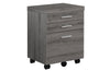 Monarch Specialties I 7049 File Cabinet, Rolling Mobile, Storage Drawers, Printer Stand, Office, Work, Laminate, Brown, Contemporary, Modern - 83-7049 - Mounts For Less