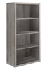 Monarch Specialties I 7060 Bookshelf, Bookcase, Etagere, 5 Tier, 48"h, Office, Bedroom, Laminate, Brown, Contemporary, Modern - 83-7060 - Mounts For Less