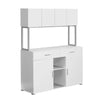 Monarch Specialties I 7066 Storage, Drawers, File, Office, Work, Laminate, Metal, White, Grey, Contemporary, Modern - 83-7066 - Mounts For Less