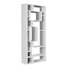 Monarch Specialties I 7071 Bookshelf, Bookcase, Etagere, 72"h, Office, Bedroom, Laminate, White, Contemporary, Modern - 83-7071 - Mounts For Less
