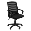 Monarch Specialties I 7224 Office Chair, Adjustable Height, Swivel, Ergonomic, Armrests, Computer Desk, Work, Metal, Mesh, Black, Contemporary, Modern - - Mounts For Less