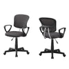Monarch Specialties I 7262 Office Chair, Adjustable Height, Swivel, Ergonomic, Armrests, Computer Desk, Work, Juvenile, Metal, Mesh, Grey, Black, Contemporary, Modern - 83-7262 - Mounts For Less