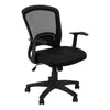 Monarch Specialties I 7265 Office Chair, Adjustable Height, Swivel, Ergonomic, Armrests, Computer Desk, Work, Metal, Mesh, Black, Contemporary, Modern - 83-7265 - Mounts For Less