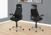 Monarch Specialties I 7268 Office Chair, Adjustable Height, Swivel, Ergonomic, Armrests, Computer Desk, Work, Metal, Mesh, Black, Chrome, Contemporary, Modern - - Mounts For Less