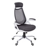 Monarch Specialties I 7269 Office Chair, Adjustable Height, Swivel, Ergonomic, Armrests, Computer Desk, Work, Metal, Mesh, White, Grey, Contemporary, Modern - 83-7269 - Mounts For Less