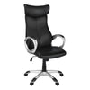 Monarch Specialties I 7290 Office Chair, Adjustable Height, Swivel, Ergonomic, Armrests, Computer Desk, Work, Metal, Pu Leather Look, Black, Chrome, Contemporary, Modern - 83-7290 - Mounts For Less
