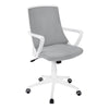 Monarch Specialties I 7294 Office Chair, Adjustable Height, Swivel, Ergonomic, Armrests, Computer Desk, Work, Metal, Mesh, White, Grey, Contemporary, Modern - 83-7294 - Mounts For Less