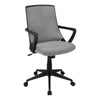 Monarch Specialties I 7297 Office Chair, Adjustable Height, Swivel, Ergonomic, Armrests, Computer Desk, Work, Metal, Mesh, Black, Grey, Contemporary, Modern - 83-7297 - Mounts For Less