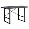 Monarch Specialties I 7312 Computer Desk, Home Office, Laptop, 48"l, Work, Metal, Laminate, Grey, Black, Contemporary, Modern - 83-7312 - Mounts For Less