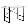 Monarch Specialties I 7313 Computer Desk, Home Office, Laptop, 48"l, Work, Metal, Laminate, White, Black, Contemporary, Modern - 83-7313 - Mounts For Less