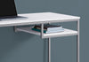 Monarch Specialties I 7368 Computer Desk, Home Office, Laptop, 48"l, Work, Metal, Laminate, White, Grey, Contemporary, Modern - 83-7368 - Mounts For Less