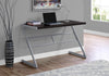 Monarch Specialties I 7374 Computer Desk, Home Office, Laptop, 48"l, Work, Metal, Laminate, Brown, Grey, Contemporary, Modern - 83-7374 - Mounts For Less