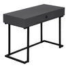 Monarch Specialties I 7386 Computer Desk, Home Office, Laptop, Storage Drawers, 42"l, Work, Metal, Laminate, Grey, Black, Contemporary, Modern - 83-7386 - Mounts For Less