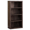 Monarch Specialties I 7404 Bookshelf, Bookcase, Etagere, 5 Tier, 48"h, Office, Bedroom, Laminate, Brown, Contemporary, Modern - 83-7404 - Mounts For Less