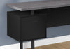 Monarch Specialties I 7432 Computer Desk, Home Office, Corner, Left, Right Set-up, Storage Drawers, 70"l, L Shape, Work, Laptop, Metal, Laminate, Black, Grey, Contemporary, Modern - 83-7432 - Mounts For Less