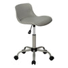 Monarch Specialties I 7465 Office Chair, Adjustable Height, Swivel, Ergonomic, Computer Desk, Work, Juvenile, Metal, Pu Leather Look, Grey, Contemporary, Modern - 83-7465 - Mounts For Less