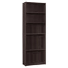 Monarch Specialties I 7467 Bookshelf, Bookcase, 6 Tier, 72"h, Office, Bedroom, Laminate, Brown, Transitional - 83-7467 - Mounts For Less