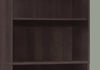 Monarch Specialties I 7467 Bookshelf, Bookcase, 6 Tier, 72"h, Office, Bedroom, Laminate, Brown, Transitional - 83-7467 - Mounts For Less
