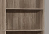 Monarch Specialties I 7468 Bookshelf, Bookcase, 6 Tier, 72"h, Office, Bedroom, Laminate, Brown, Transitional - 83-7468 - Mounts For Less