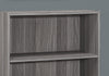 Monarch Specialties I 7478 Bookshelf, Bookcase, 4 Tier, 36"h, Office, Bedroom, Laminate, Grey, Transitional - 83-7478 - Mounts For Less