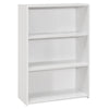 Monarch Specialties I 7479 Bookshelf, Bookcase, 4 Tier, 36"h, Office, Bedroom, Laminate, White, Transitional - 83-7479 - Mounts For Less