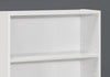 Monarch Specialties I 7479 Bookshelf, Bookcase, 4 Tier, 36"h, Office, Bedroom, Laminate, White, Transitional - 83-7479 - Mounts For Less
