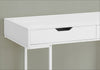 Monarch Specialties I 7554 Computer Desk, Home Office, Laptop, Storage Drawers, 48"l, Work, Metal, Laminate, White, Contemporary, Modern - 83-7554 - Mounts For Less