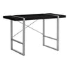Monarch Specialties I 7664 Computer Desk, Home Office, Laptop, 48"l, Work, Metal, Laminate, Black, Grey, Contemporary, Modern - 83-7664 - Mounts For Less