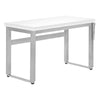 Monarch Specialties I 7683 Computer Desk, Home Office, Standing, Adjustable, 48"l, Work, Laptop, Metal, Laminate, White, Grey, Contemporary, Modern - 83-7683 - Mounts For Less