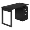 Monarch Specialties I 7691 Computer Desk, Home Office, Laptop, Left, Right Set-up, Storage Drawers, 48"l, Work, Laminate, Black, Contemporary, Modern - 83-7691 - Mounts For Less